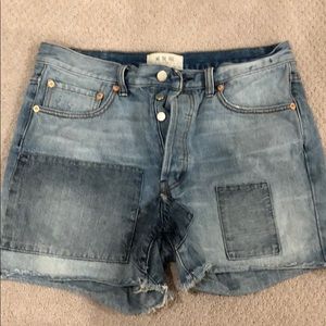 Free people Short jeans boyfriend cut, mid rise